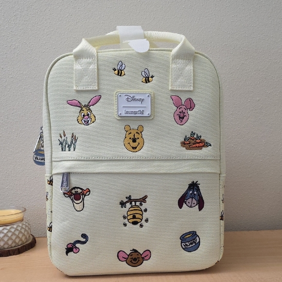 Loungefly Handbags - Loungefly Disney Winnie The Pooh Pale Yellow Backpack. NWT